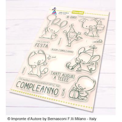 Impronte d’Autore Clear Stamps - Party Time (italienisch)